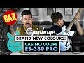 EPIPHONE ES-339 PRO / Casino Coupe  NEW COLOURS! - YouTube