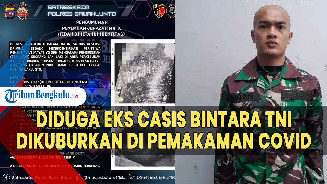 Penemuan Diduga Jasad Eks Casis Bintara TNI AL Korban Pembunuhan Serda Adan Arya Marsal, Sawah Lunto