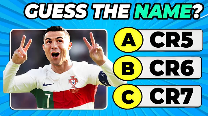 Ronaldo Quiz ⚽ How Well Do You Know Cristiano Ronaldo❓ Football Quiz