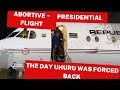 The abortive presidential flight  the day president uhuru kenyattas jet was forced back