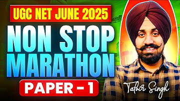 PAPER 1  II One Shot Marathon  II UGC NET June 2025 By Talvir Singh