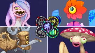 Ethereal Monsters - All Islands, Sounds & Animations (My Singing Monsters)