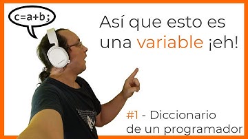 ¿QUÉ es una VARIABLE en programación? 🅰️ | Qué es y cómo se representa #1 DiccionarioDeUnProgramador