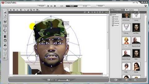 CrazyTalk6 Tutorial - Perfection of Face Fitting