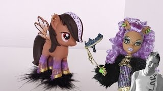 Clawdeen Wolf Themed My Little Pony - Monster High