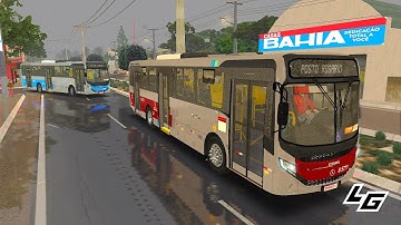 🔴[OMSI 2] Caio Apache Vip V OF-1724 BlueTec 5 +G29 | padrão SPTrans - chuva forte Mapa BRASIL VIAGEM