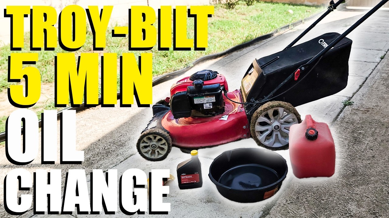 Oil For Troy Bilt Tb110