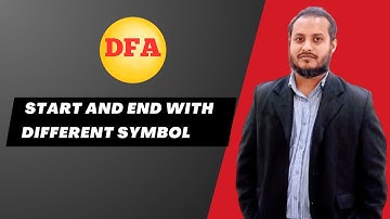 DFA Starting and Ending with Different Symbols | Bangla Tutorial