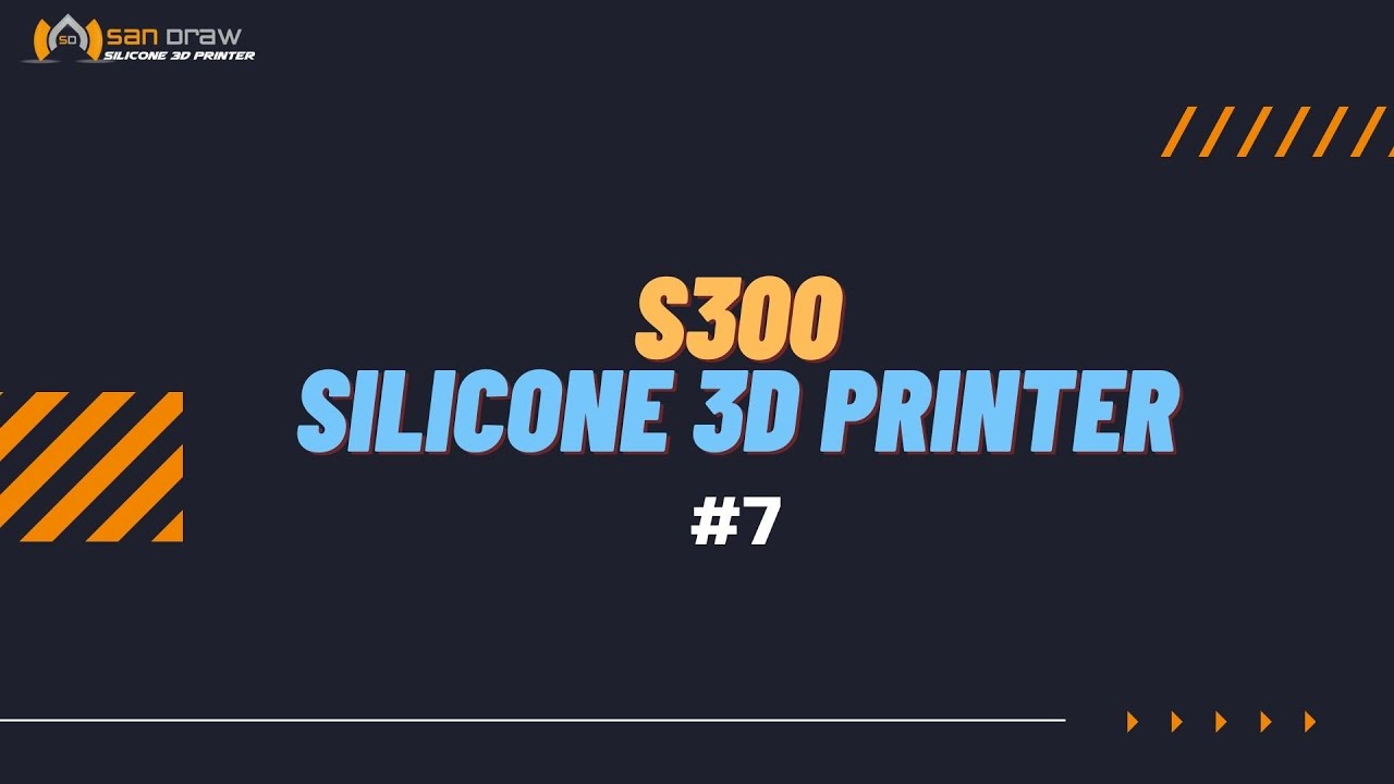 S300 Silicone 3D Printer Instruction 7 Start printing YouTube