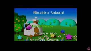 Kirby Super Star - Staff Roll