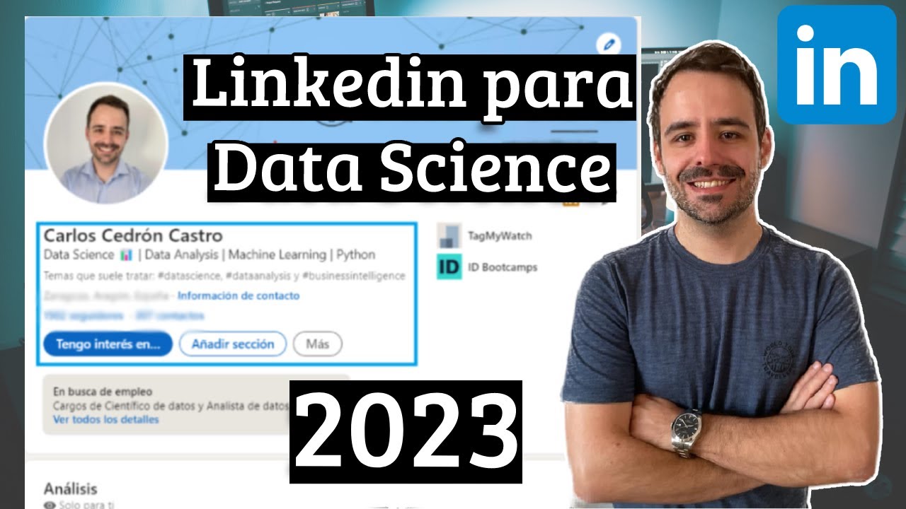 Perfil de LINKEDIN para encontrar TRABAJO en DATA SCIENCE en 2023 - YouTube