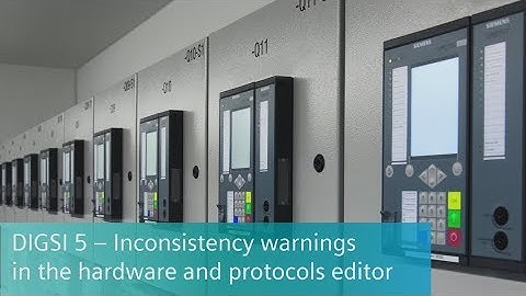 DIGSI 5 - Tips and Tricks - Inconsistency warnings in the HW and Protocols Editor