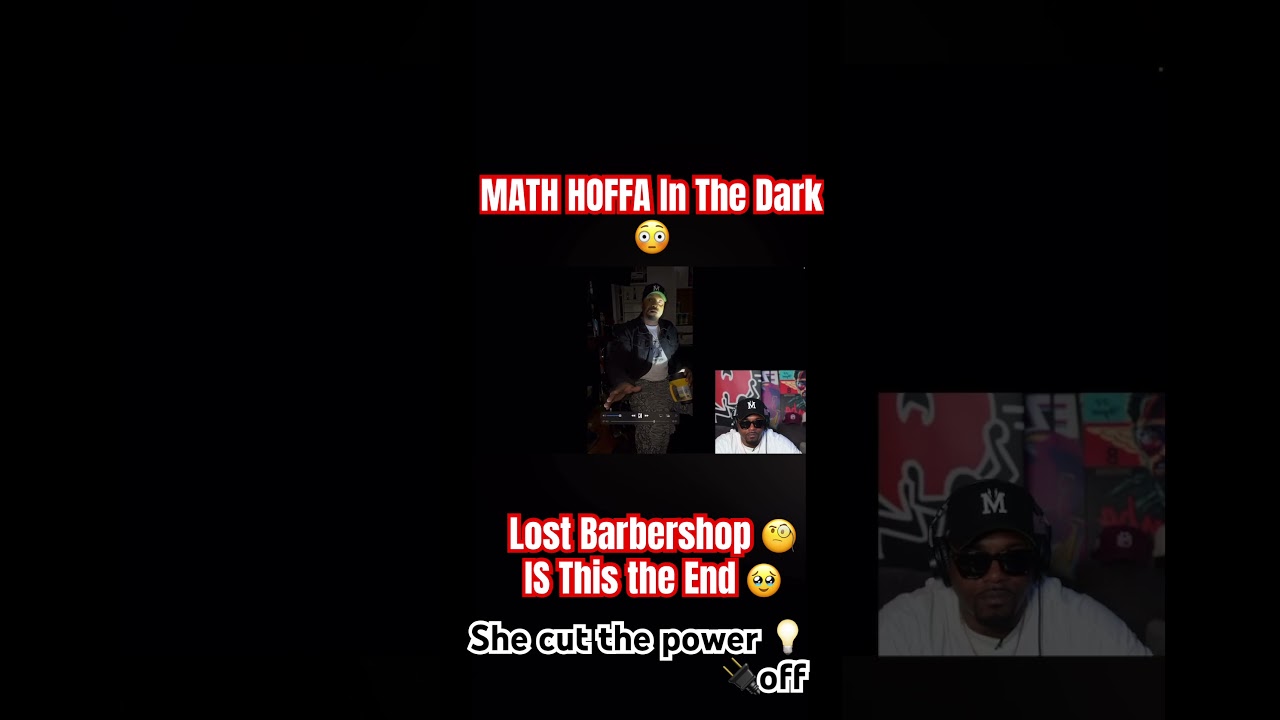 MATH HOFFA landlord cuts power off in the middle of PODCAST! This could be the end of MEO 