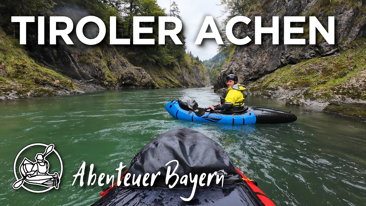 Komplett durchgewaschen: Packraft-Tour auf dem Tiroler Achen