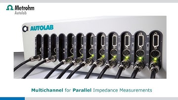 Metrohm AUTOLAB Rolling Presentation Impedance Station