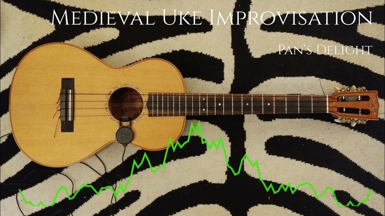 Medieval Improvisation on Mahalo MM4 Baritone Ukulele (special