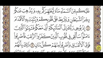 ماتيسر من سورة الانفال بصوت القارئ الشيخ ماهر المعيقلي