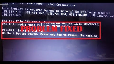 How to Fix PXE Error Exiting PXE ROM | No Bootable Device I Laptop ,Desktop ,BigBroTech
