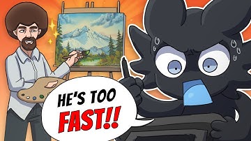 I Forced Artists To Follow A Bob Ross Tutorial