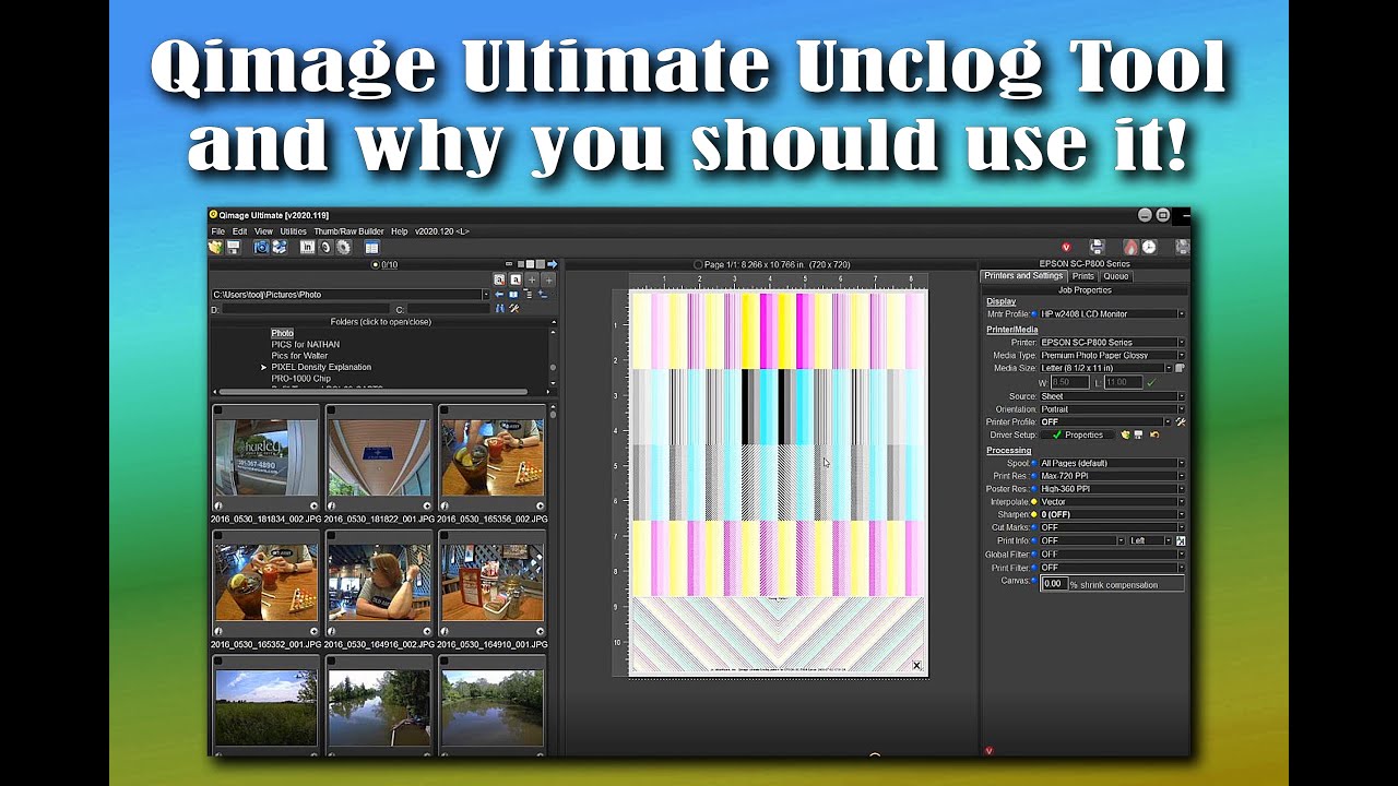 Qimage Ultimate Unclog Tool and why you should use it! - YouTube