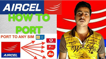 Aircel Network Problem Solution | How to Aircel Port Number SIM Without Network in Airtel, any Other