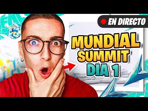 🔴LIVE CASTEO MUNDIAL FORTNITE SUMMIT DÜSSELDORF 2026 DÍA 1 (1.300.000$) (COMPLETO)