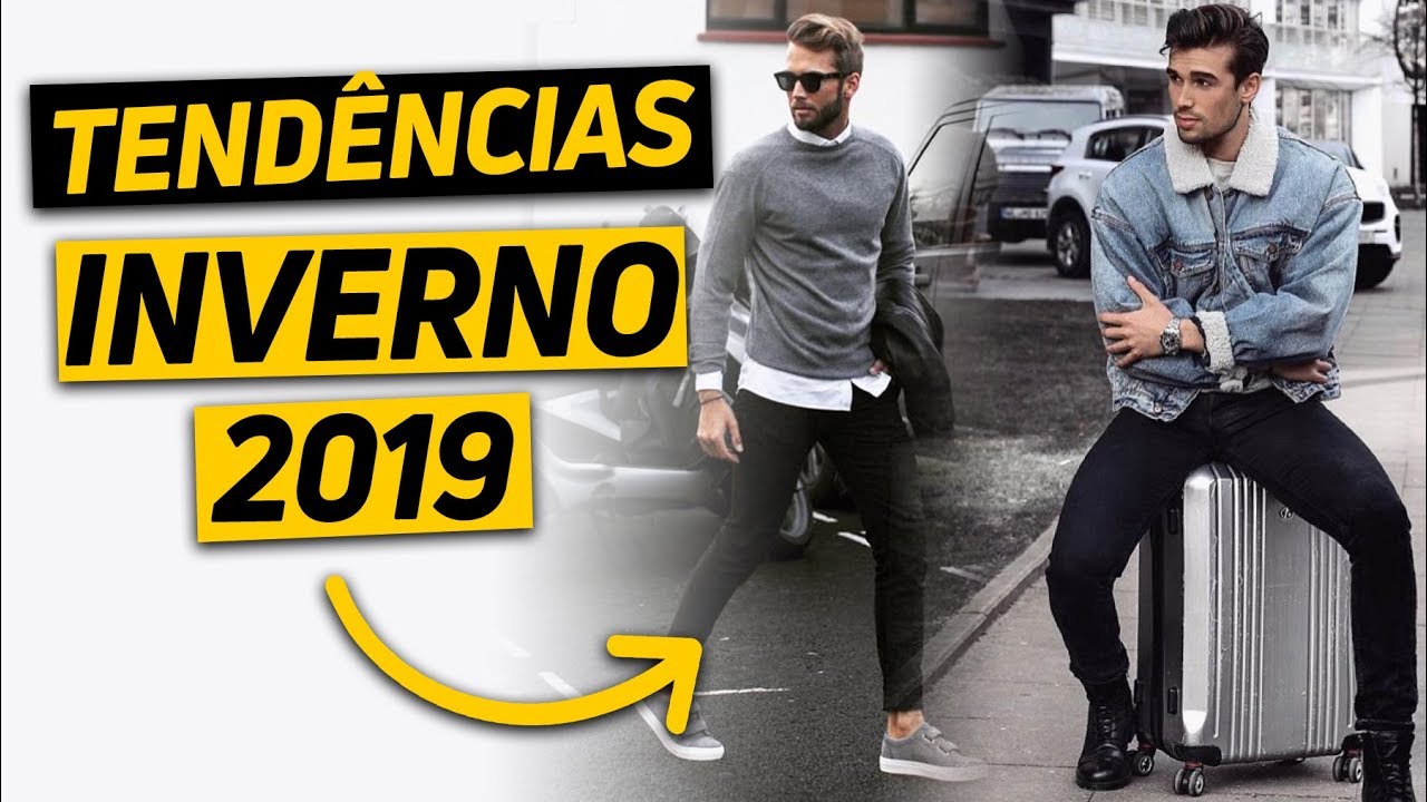 roupa masculina inverno 2019