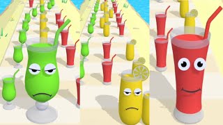 Juice Running Girl Gameplay iOS Android | Fun Cool Game Play 2025 screenshot 5