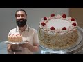 Fluffy Raspberry Cream Cake Recipe | Perfect Summer Cake