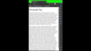 HTML Paragraph Tag in Tamil | Body Section #html #html5tutorial