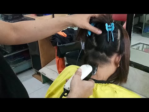 Scurity wanita  potong  rambut  bob  YouTube