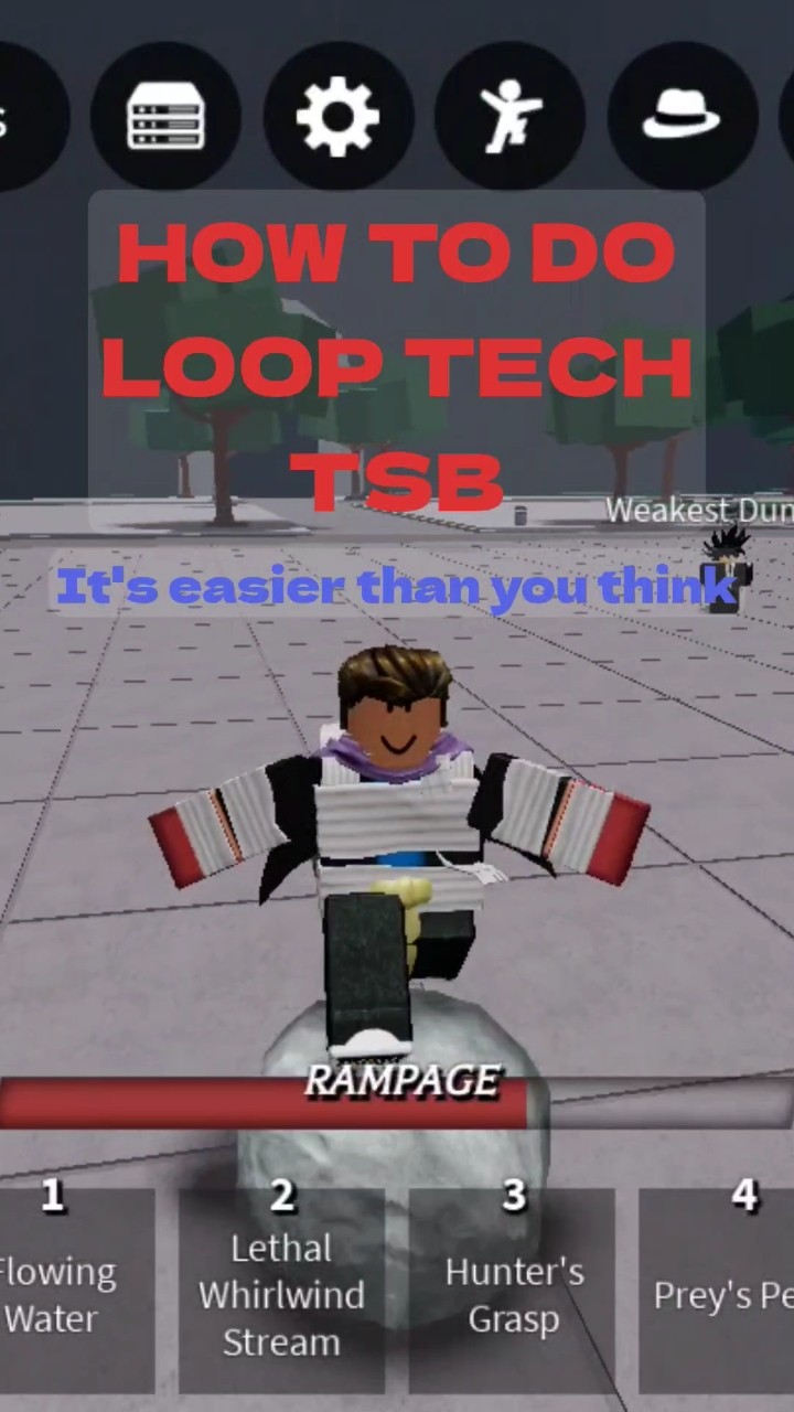 HOW TO DO LOOP TSB Roblox YouTube Oardefault 