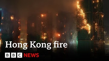 At least 13 dead as more than 700 firefighters tackle Hong Kong fire | BBC News
