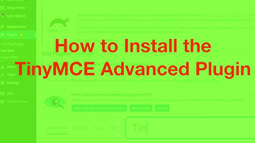 How to Add a TinyMCE Advanced Plugin to a Website