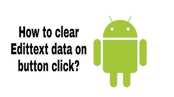 Android Beginner- How to clear Edittext Data on Button click? #learn_tutorial3
