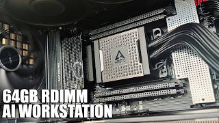 I Built an AI Workstation - Part 1: TR 9960X + TEAMGROUP MASTER RDIMM 64GB