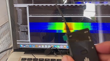 How to Monitor RF Airways with HackRF One for DJs running UHF Wireless Microphones.
