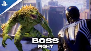 SpiderMan 2  Lizard Boss Fight  Full Gameplay (No Commentary)