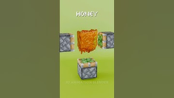 Minecraft 3D Fluid Simulation ⛏️💦#blender3d #3dart #3danimation #satisfying