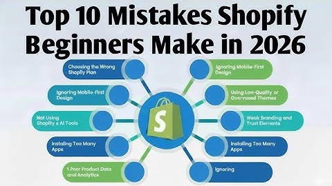 Shopify 2026 Warning | Avoid These 10 Shopify Mistakes in 2026 | Beginner Mistakes Exposed!