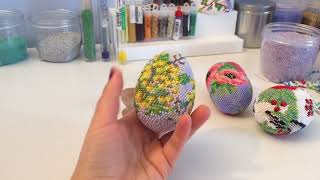 Bead Crochet of Easter Egg Video Preview