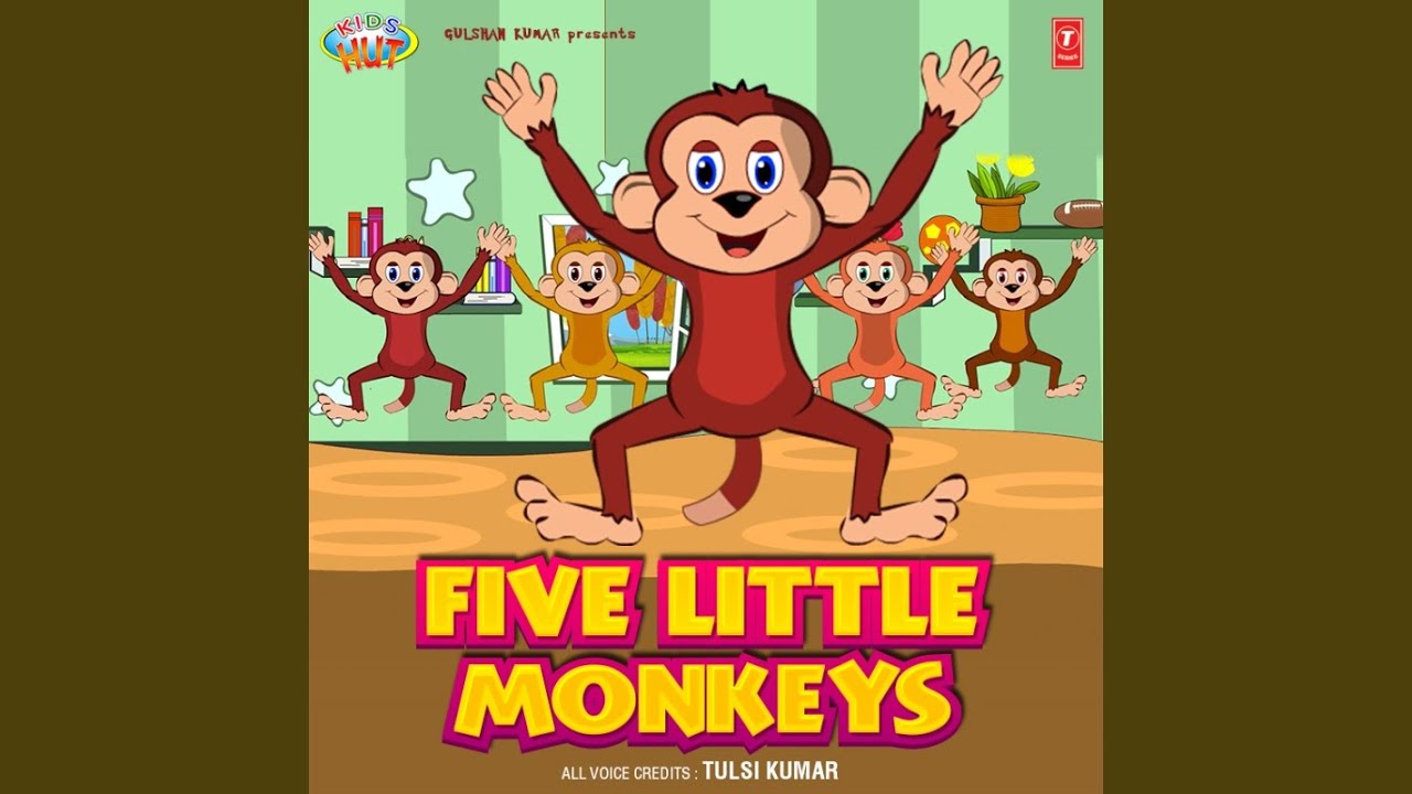 Monkey песня слушать. Five little Monkeys. Song - Five little Monkeys. Супер Сеня Five little Monkeys. Voice обезьянка.