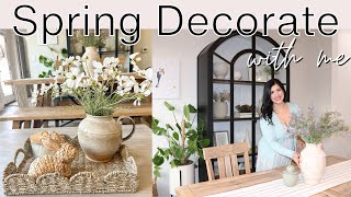 SPRING DECORATE WITH ME 2024 | Spring Decor Ideas | Spring Kitchen Decor | Spring Living Room Decor