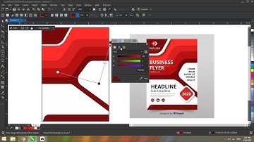 How to Create Modern Business Flyer Design  Using Coreldraw - Ahsan  Sabri