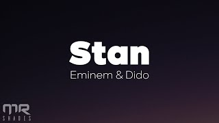 Eminem - Stan (Lyrics) FT. Dido