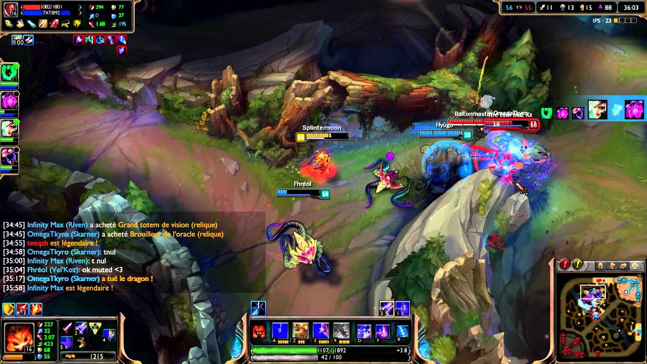 League Of Legends #6 : Un Gnar et une Riven Ninja NRV ?! - YouTube