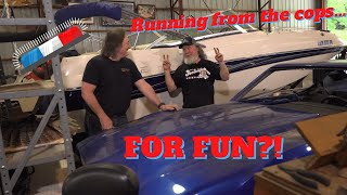 Running from the Cops for Fun?! Small Town Entertainment with Fiddleman Tim Watson and His AMX