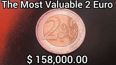 THE MOST VALUABLE $ 158,000.00 2 Euro ULTRA RARE To Look For This Error Coin Worth Money 
