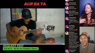 Alip Ba Ta - We Are The Champions (Queen) Reaction Request Fest