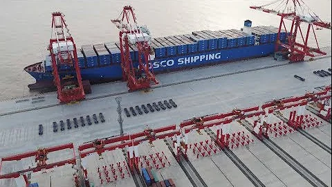 World's Biggest Automated Cargo Wharf Yangshan Deep-water Port Starts Operation in Shanghai - DayDayNews